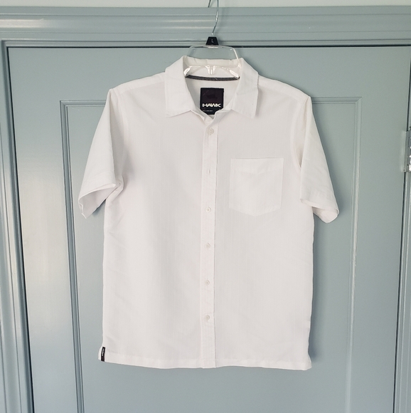 Tony Hawk Boys Button Down Large White - Picture 6 of 7